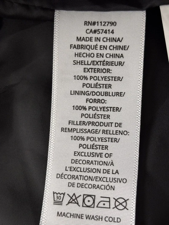 TRUE RELIGION Horseshoe Quilted Black Zip Up Bomber Jacket--NWT--M - Picture 15 of 16